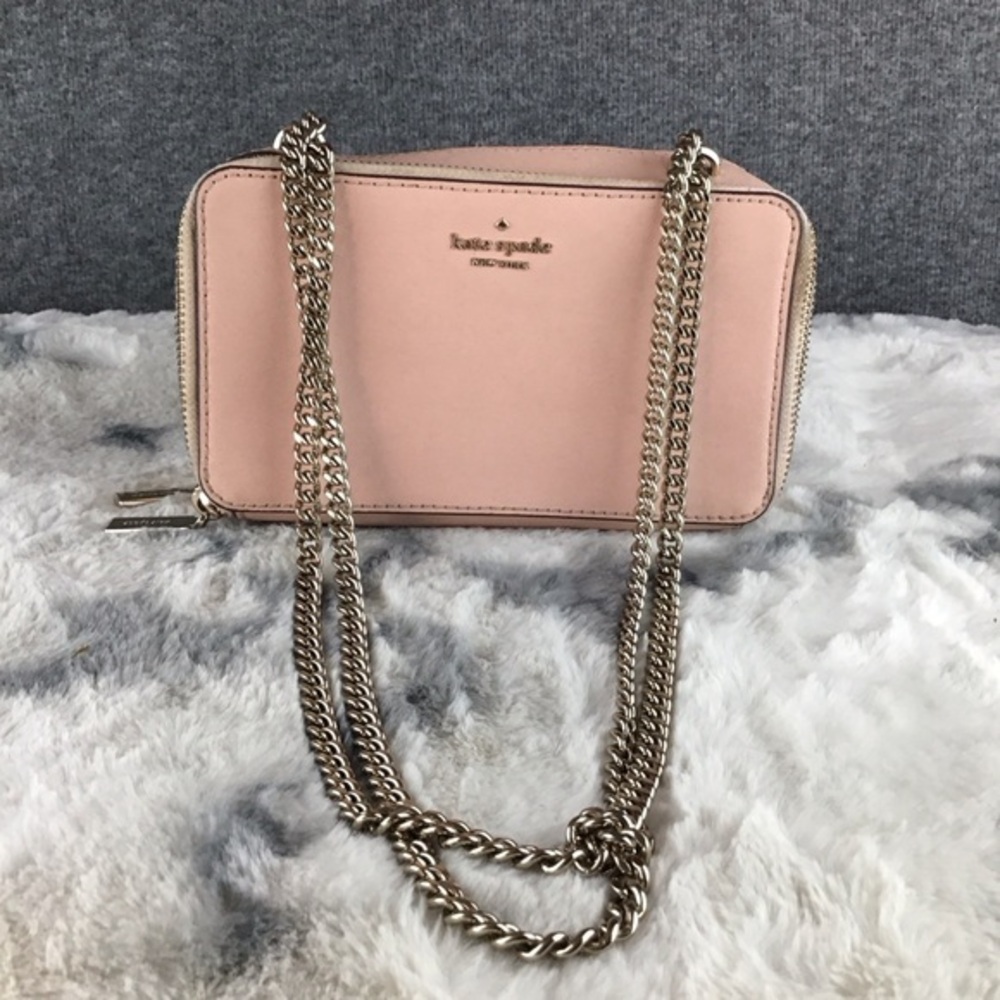 Kate Spade Chain Shoulder Crossbody‎ Bag Pink